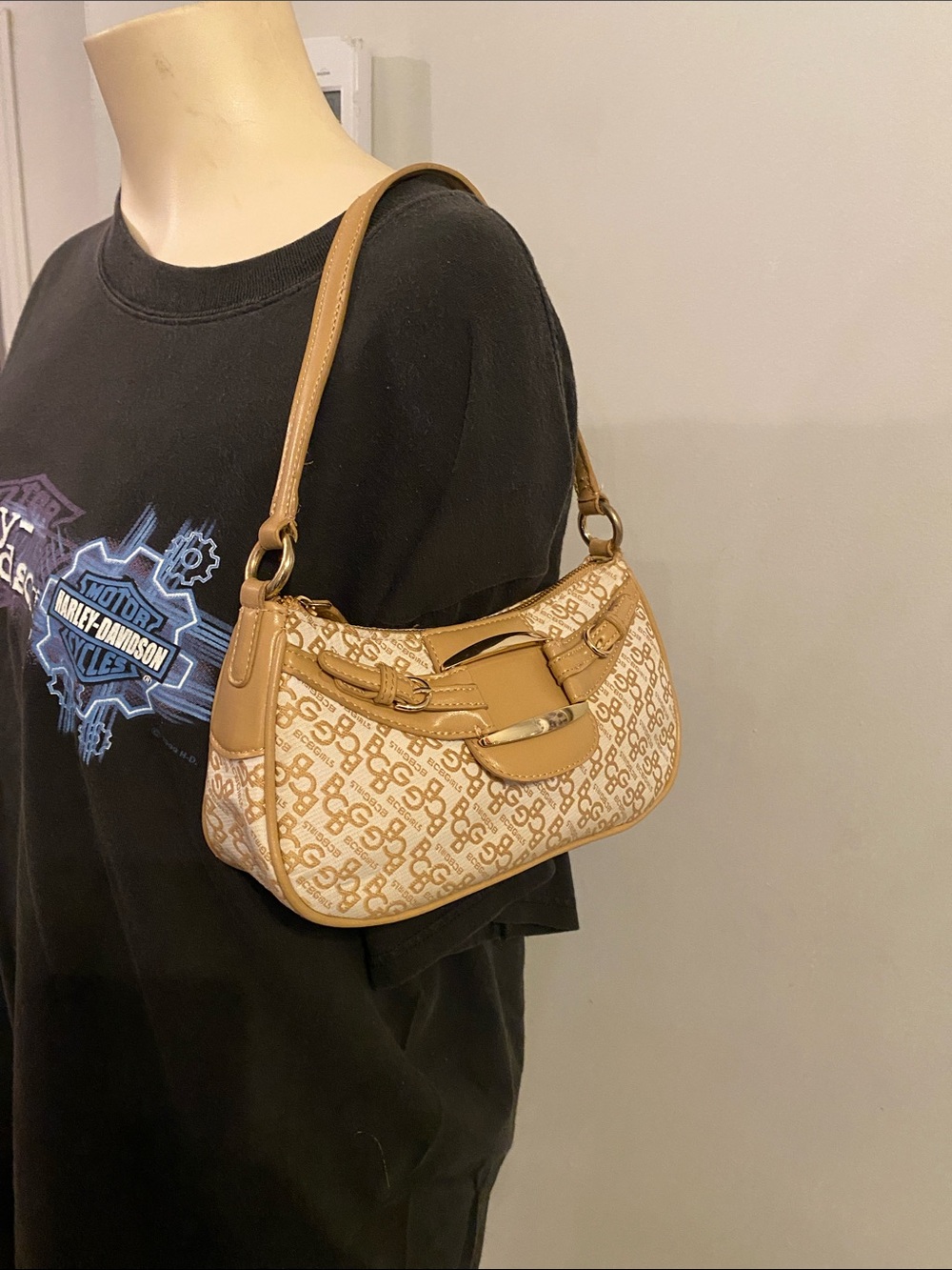 Y2K BCBGirls Monogram Purse Shoulder Bag